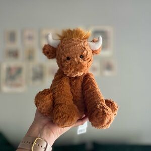 Jellycat Fuddlewuddle Highland Cow - Authentic & BNWT!✨